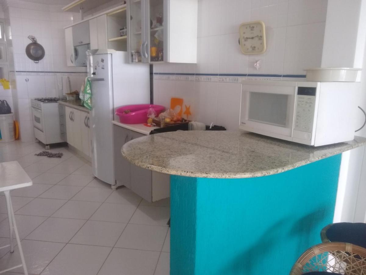 Apto Enorme Pe Na Areia, Vista Linda C/ Academia E Sauna Guarujá Exteriör bild