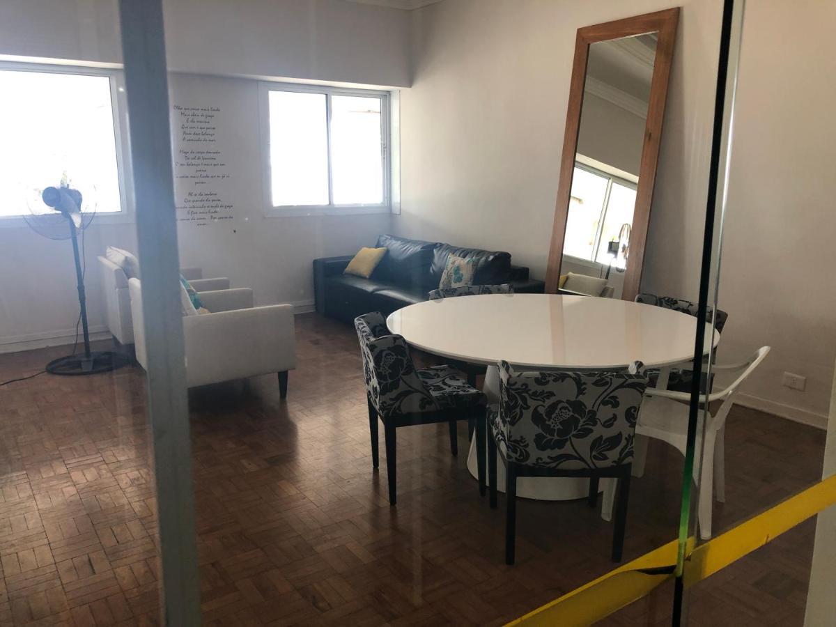 Apto Enorme Pe Na Areia, Vista Linda C/ Academia E Sauna Guarujá Exteriör bild